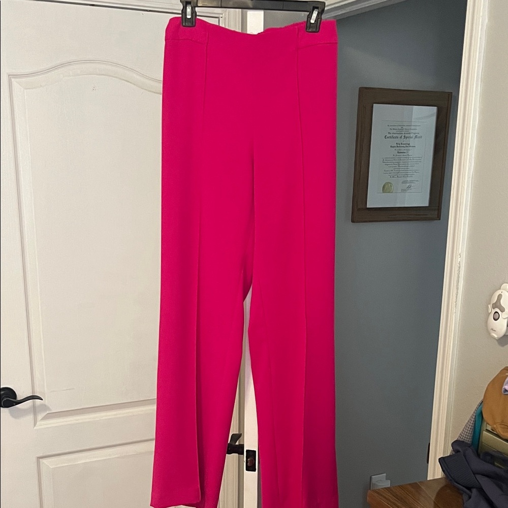 NWT Gibson Latimer Bold Pink Trousers